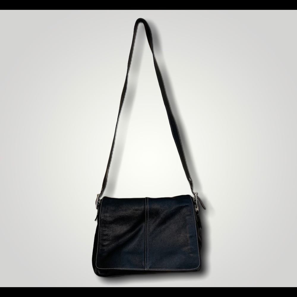 Black Coach Cross Body Purse